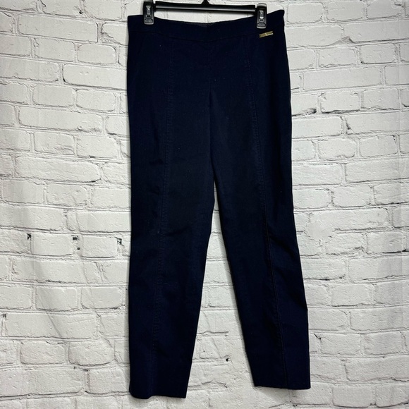 Tory Burch Women’s Callie Skinny Navy Dress Pants size 6 - Picture 2 of 11